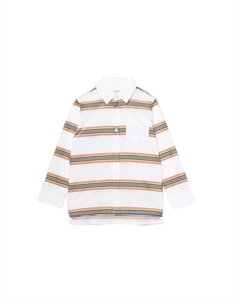 Рубашка детская, белый / бежевый Burberry
