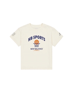 Детская футболка, кремовый New balance