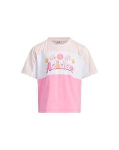 Детская футболка, розовый Adidas
