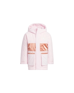 Детский пуховик, розовый Adidas