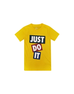 Детская футболка, желтый Nike
