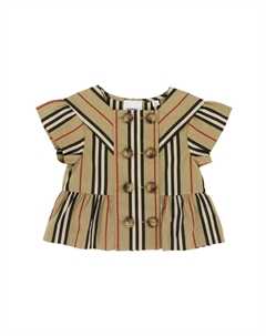 Рубашка детская, хаки / черный Burberry