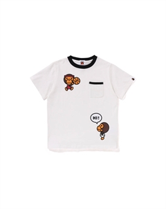 Детская футболка, красный A bathing ape®