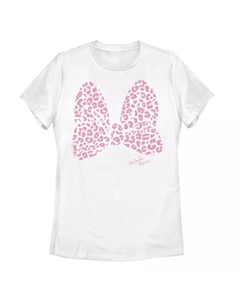 Детская футболка Disney's с леопардовым бантом и рисунком Минни Маус Licensed character