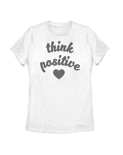 Футболка Think Positive Heart для юниоров Unbranded