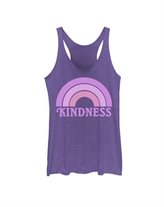 Майка с рисунком Racerback для юниоров Purple Rainbow "Kindness" Licensed character