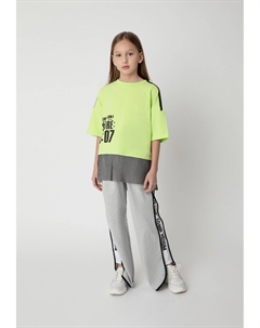 Тканевые брюки Sweat Casual Jogging, серый Gulliver