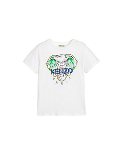 Детская футболка, белый Kenzo