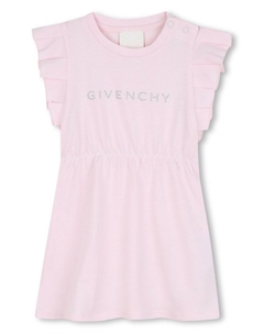 Платье с логотипом Kids, розовый Givenchy