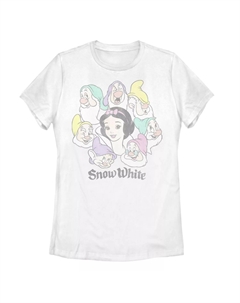 Детская футболка Disney «Белоснежка и семь гномов» с групповым изображением Licensed character