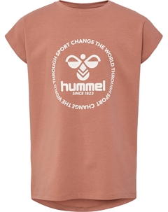 Футболка S/S Hmljumpy S/S, цвет COPPER BROWN Hummel