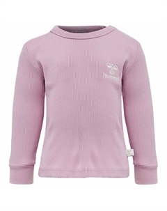 Футболка с длинным рукавом Sami, розовый Hummel