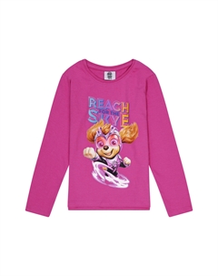 Лонгслив Langarmshirt Paw Patrol, розовый Onomato!