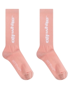 Носки с логотипом Kids, розовый Off-white