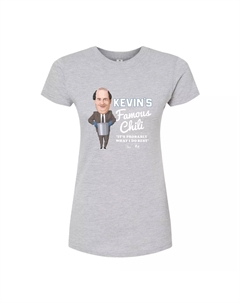 Облегающая футболка The Office Kevin's Chilli для юниоров, серый Licensed character