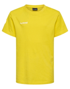 Футболка S/S Hmlgo Kids Cotton S/S, цвет BLAZING YELLOW Hummel