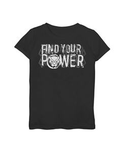 Фиолетовая футболка с надписью «Marvel Black Panther» для девочек 7–16 лет «Найди свою силу» Licensed character