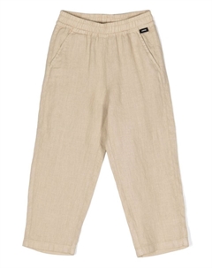 Брюки с эластичным поясом, нейтральный цвет Aspesi