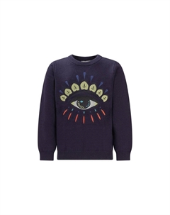 Детский свитер, темно-синий Kenzo