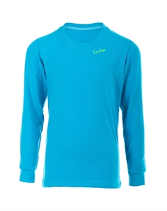 Спортивная футболка Boys&Girls Longsleeve mit praktischen Manschetten WKS2, бирюзовый Winshape