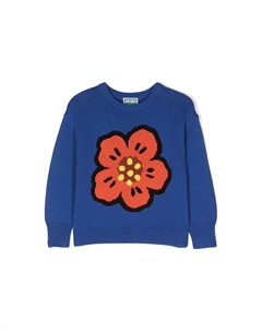 Детский свитер, синий Kenzo