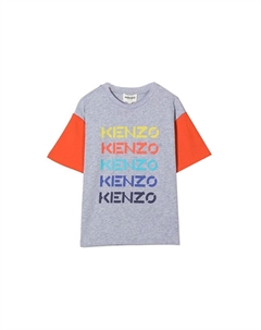 Детская футболка, серый Kenzo