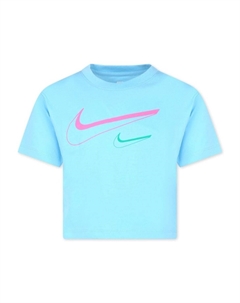 Kids футболка с логотипом, синий Nike