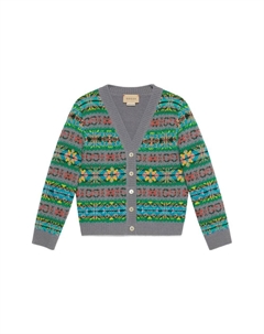 Детский свитер, серый Gucci