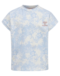 Футболка S/S Hmlinez S/S, цвет CERULEAN Hummel