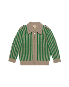 Детский свитер, зеленый Gucci