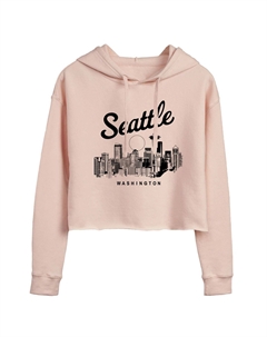 Худи с рисунком Seattle, розовый Licensed character