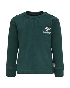 Футболка с длинным рукавом Sami, зеленый Hummel