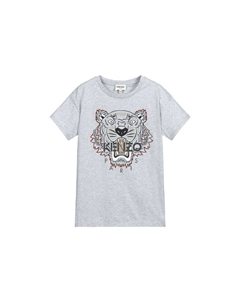 Детская футболка, серый Kenzo