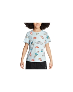 Детская футболка, зеленый Nike