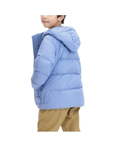 Детские пуховики/жилеты, фиолетовый Uniqlo