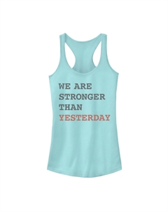 Майка для юниоров «Мы сильнее, чем вчера» Unbranded