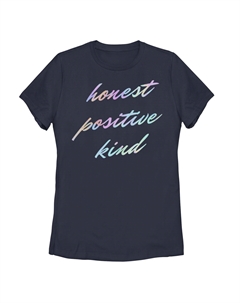 Футболка с рисунком Honest Positive Kind для юниоров Unbranded