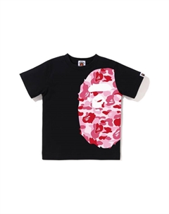 Детская футболка, белый/зеленый A bathing ape®