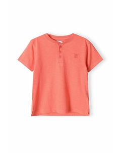 Футболка базовая SHORT SLEEVE, цвет coral Minoti