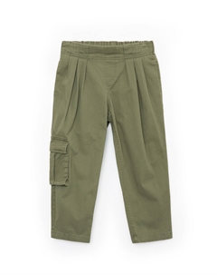 Тканевые брюки Stoff, хаки Gulliver