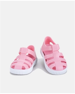 Розовые сандалии для девочки на застежке-липучке, розовый Igor