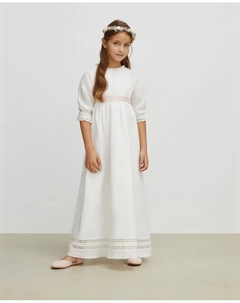 Платье для причастия в Венеции Entredoses, цвет Natural Coconut el corte inglés