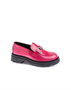 Кожаные мокасины Paola для девочек, розовый Pablosky