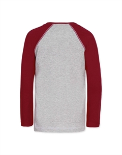 Рубашка с длинным рукавом RAGLAN, красный Band of rascals