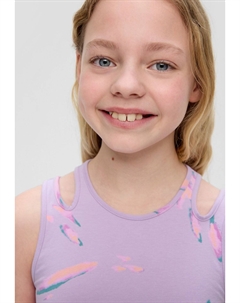 Повседневное платье MIT CUT OUT, фиолетовый S.oliver