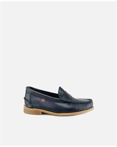 Детские кожаные мокасины в кастильском стиле, черный Eli 1957