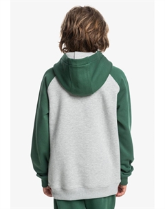 Толстовка с капюшоном AGE OF EMBOSS, крапчатый темно-серый Quiksilver