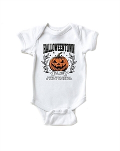 Хэллоуинтаун Эст. Детское боди 1998 года, белый The juniper shop