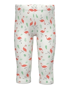 Тайтсы NMFVIVIAN AOP CAPRI, белый Name it