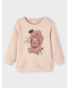 Блуза NMFOSARA SWEAT BRU BOX, розовый Name it